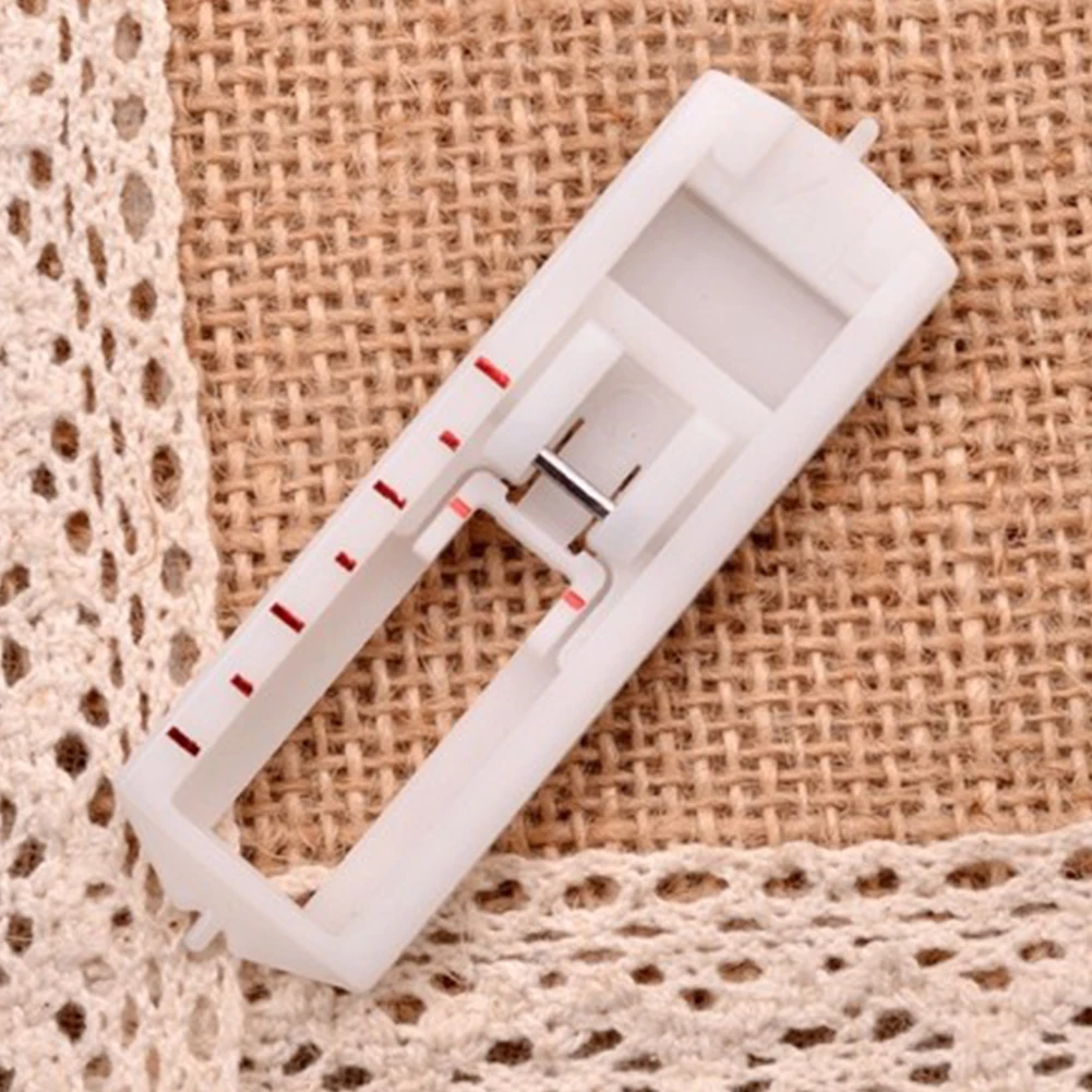 

1 Pc Four-step Button Hole Foot For Domestic Sewing Machines Snap Presser