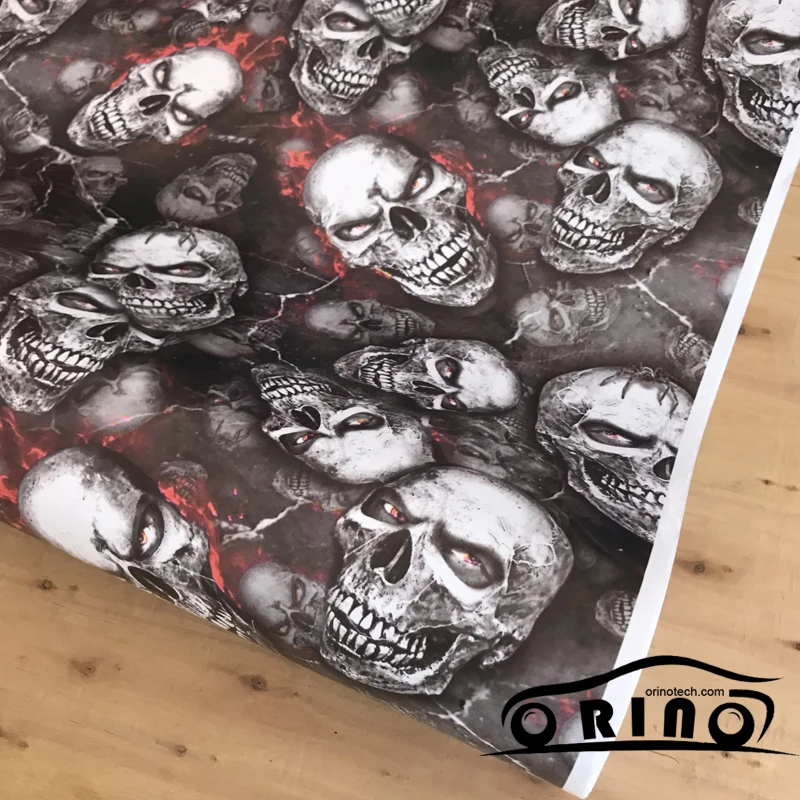 Skull Stickerbomb Vinyl Film-3