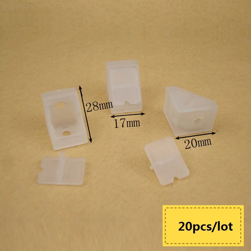 20pcs/lot Transparent Thick Plastic Nylon PVC Furniture Corner