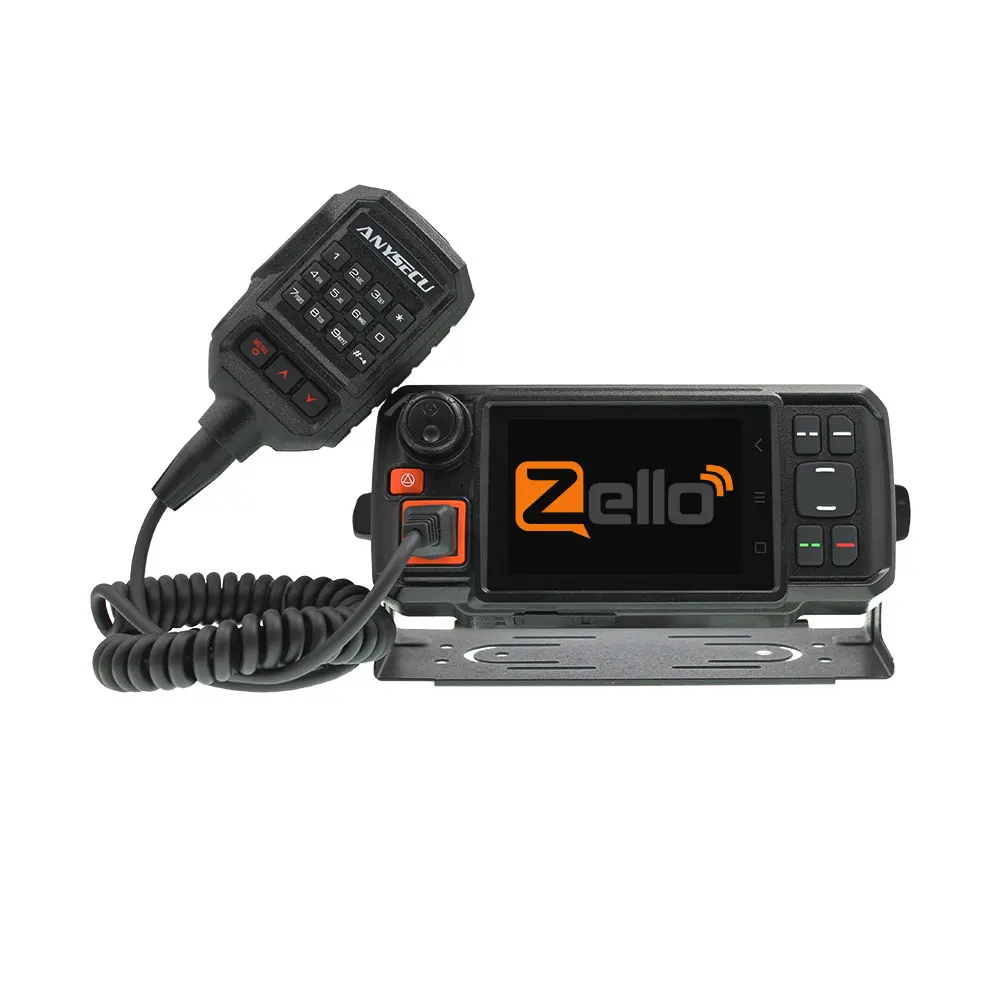  4G Android Network Transceiver GPS Walkie Talkie SOS Radio 4G POC mobile Radio Anysecu N60plus Andr
