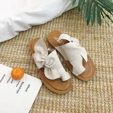 

Women shoes 2018 new spring summer Fashion wearproof loafer espadrilles sandal top air non-slip slippers butterfly soft sexy