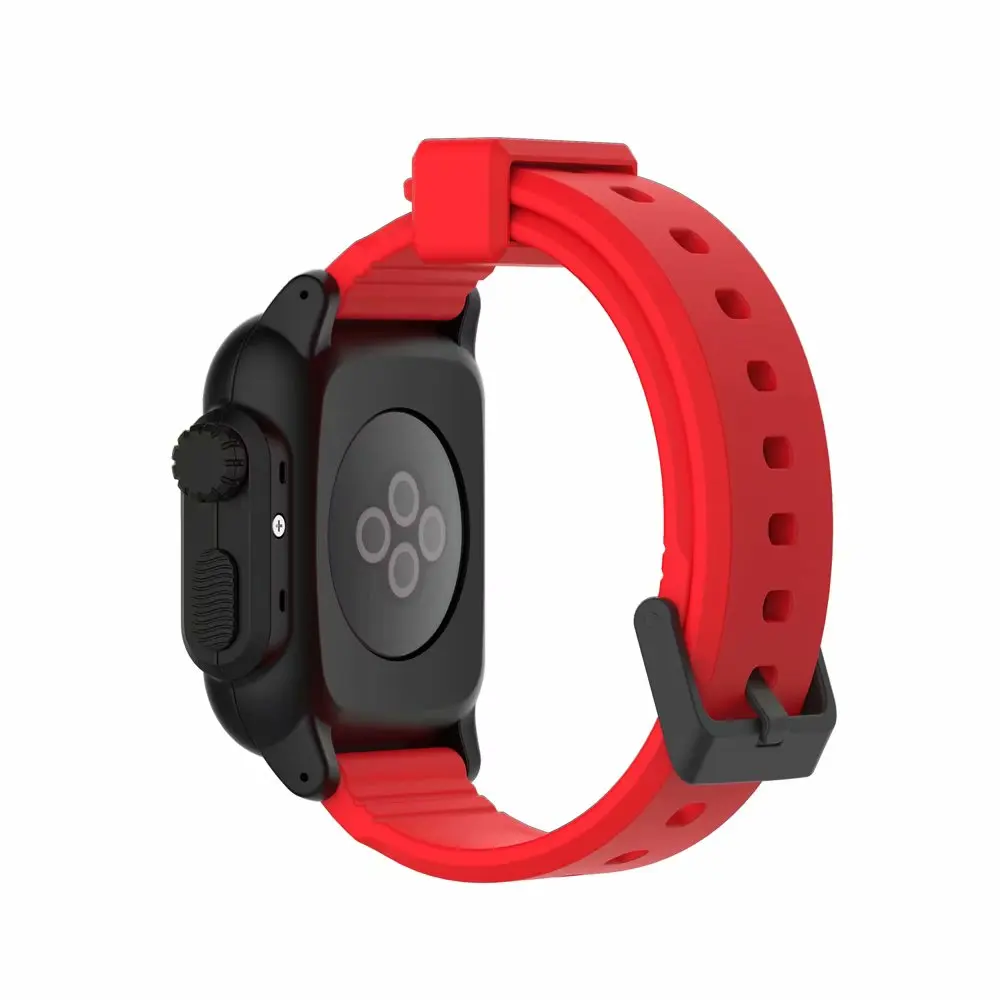 Спортивный Силиконовый каучуковый ремешок для наручных часов Apple Watch Serise 5/4/3/2 мягкие Водонепроницаемый кабель-браслет на запястье для наручных часов iwatch, 40 мм 44 мм 42 мм