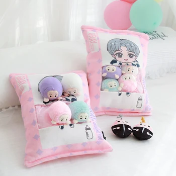 

6pcs Mini Pudding Dolls In A Bag Plush Sheep Toy Stuffed Pillow Creative Sofa Cushion Christmas Gift For Children Girl