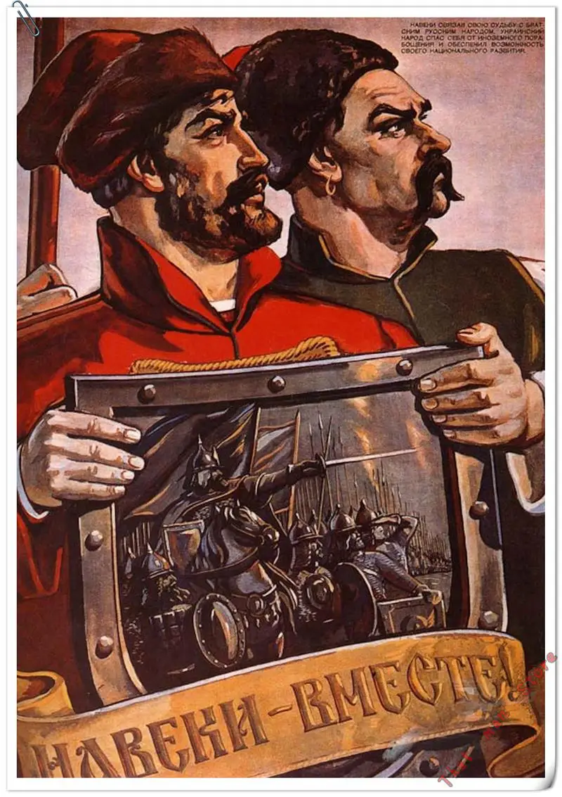 Второй мировой войны борьба с врагом солдатом CCCP СССР Советский коммунизм WW2 классический Сталин плакат декоративный DIY Искусство домашний бар Плакаты Декор - Цвет: Светло-желтый