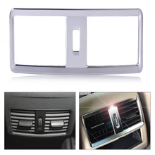 Car Styling Rear Armrest Air Condition Vent Outlet Cover Decor Trim for Mercedes Benz ML W166 GL X166 2013 2014 2015 2016