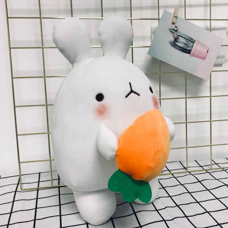 1pc 23/35cm Cute Rabbit doll Rabbit holding carrot Plush stuffed toy