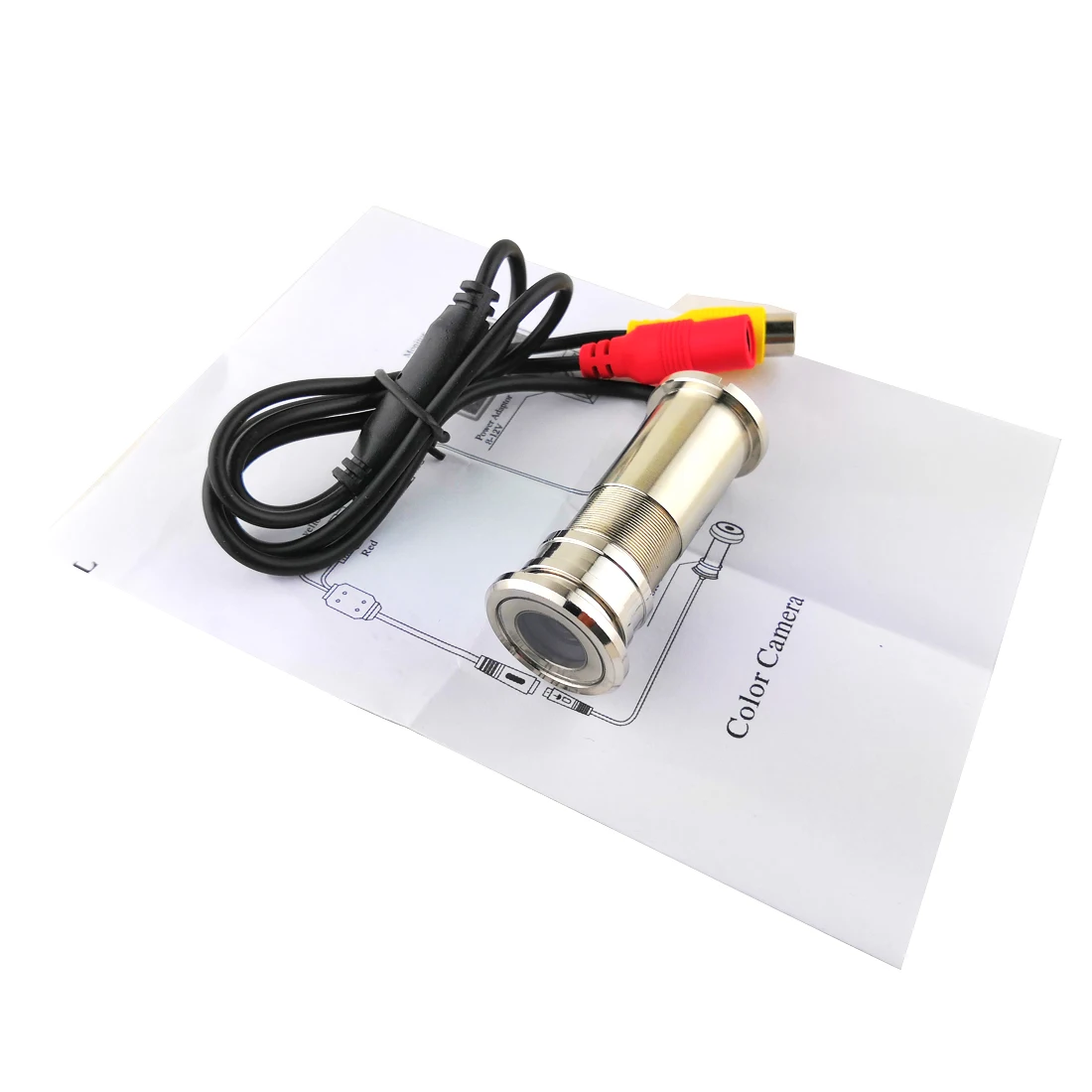  Wired CCTV Analog Camera Mini Door Eye Hole Camera Viewer 600TVL CMOS Bullet Mini Security Camera - 32993845812