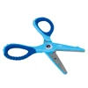 DELI School Scissors E6071 Soft-touch Croco 134mm Safe scissor for kids & student stationery cute hand craft scissors paper ► Photo 3/5