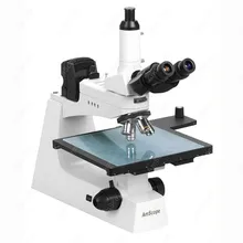 Extreme Large Stage Inspection Microscope–AmScope Supplies 1600X Extreme Large Stage Inspection Microscope