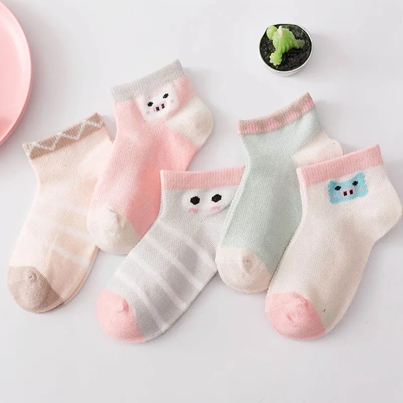 Miaoyoutong/теплые хлопковые мягкие носки для малышей унисекс; носки для новорожденных с милым кроликом; Skarpetki; детские носки; милые носки для мальчиков и девочек - Цвет: A13-yan