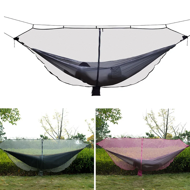 

Portable Double Person Hammock Mosquito Net for Camping Garden Hunting Travel SLC88