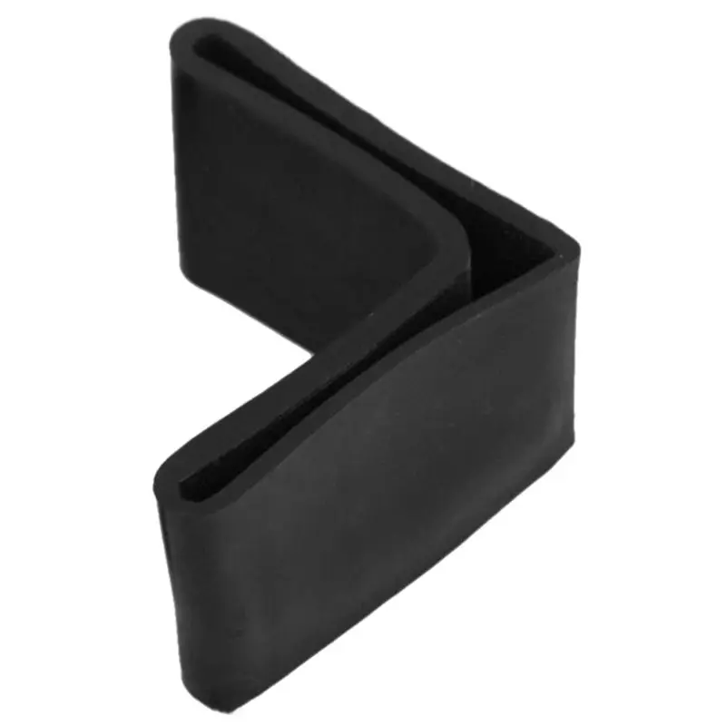 

HOT SALE 10 Pcs 50mm x 50mm L Shaped Furniture Angle Rubber Foot Covers