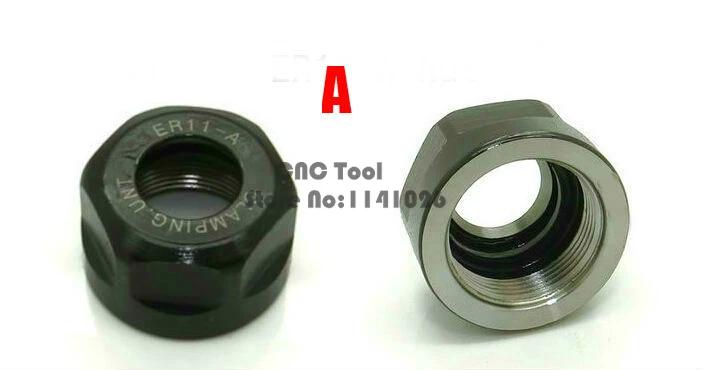 Высокое качество гайка ER8/ER11/ER16/ER20/ER25/ER32/ER40 A/M/um вида пружинная Цанговая гайка для фрезерного станка с ЧПУ гравировальный токарный станок Инструменты