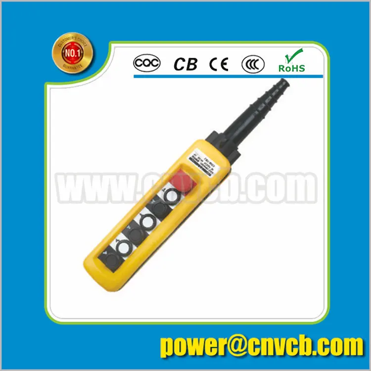 

BS16 Two button interlocking crane switch auotomatic reset start switch UP DOWN 8 buttons