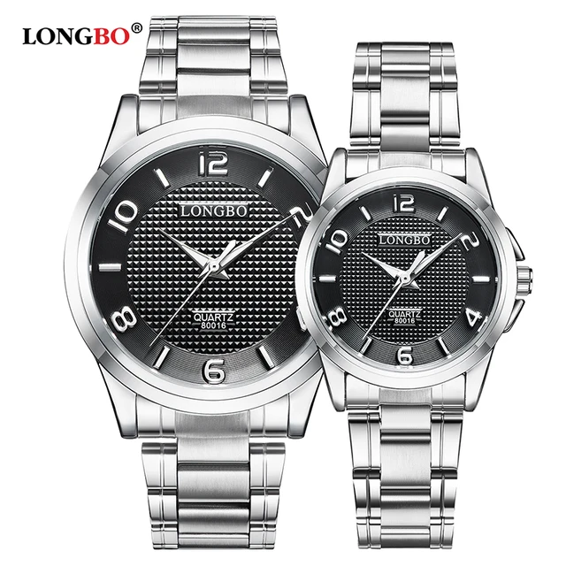 LONGBO Military Men Stainless Steel Band Sports Quartz Watches Dial Clock For Me LONGBO Military Men Stainless Steel Band Sports Quartz Watches Dial Clock For Me