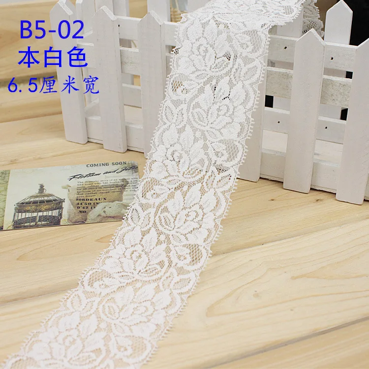 elastic lace material