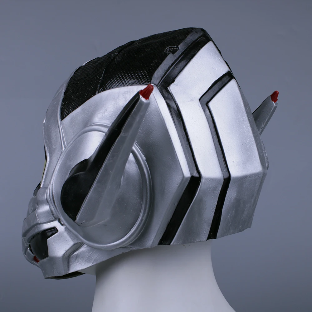 2018 New Movie Antman 2 Ant-Man and the Wasp Mask Cosplay WASP Latex MaskScott Edward Helmets Masks New Halloween Party Props (8)