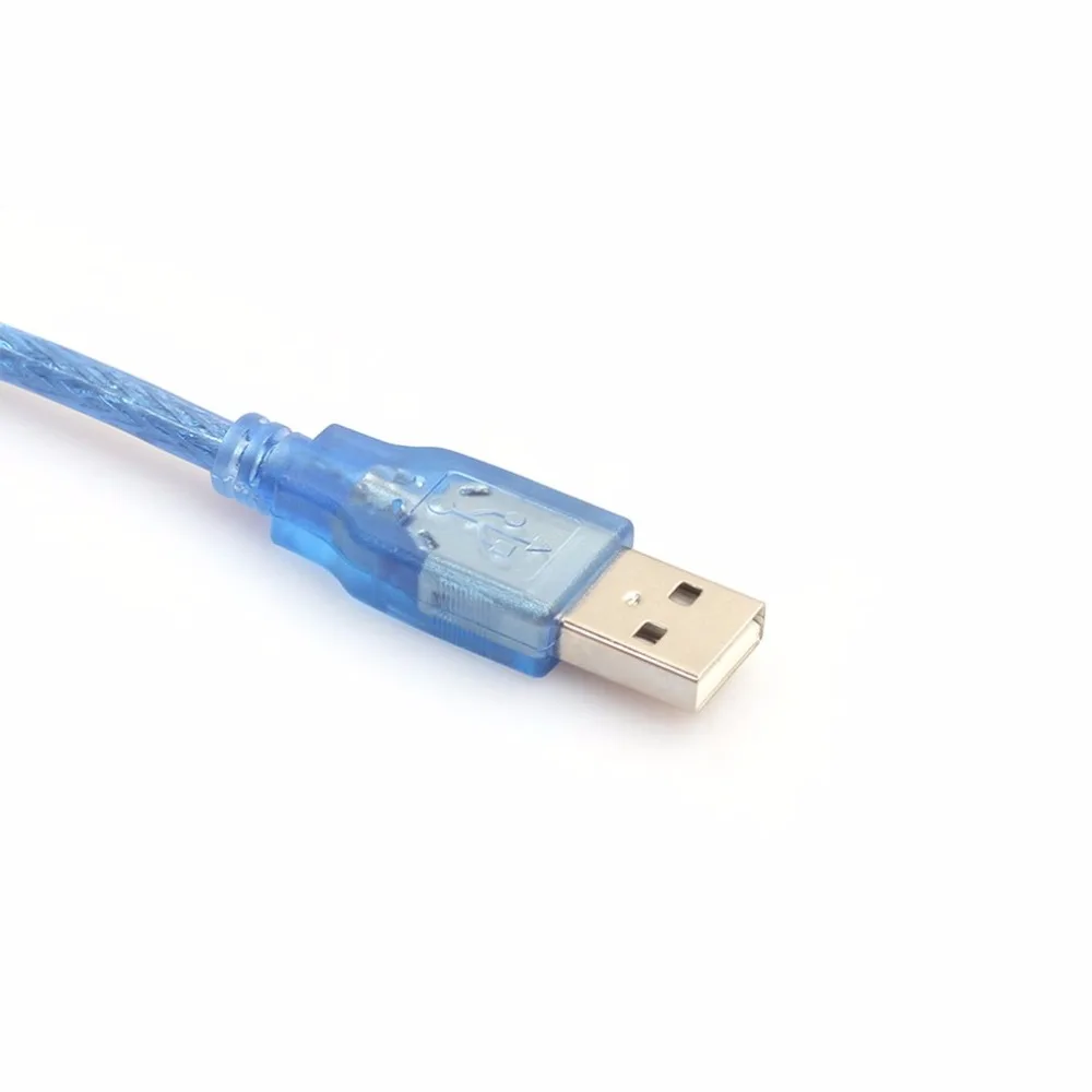 30 см USB 2,0 Удлинительный кабель папа-папа USB удлинитель анти-помехи медный сердечник USB короткий кабель