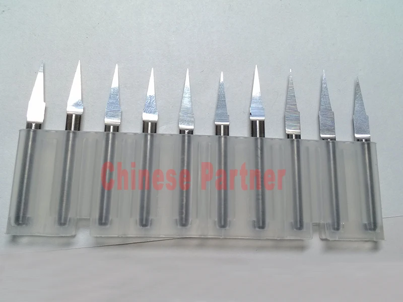 

10 pcs 3.175x20x0.3mm degree20 V Shape Flat Bottom Carbide Engraving Milling Cutters Spiral Bit CNC Router bits tools