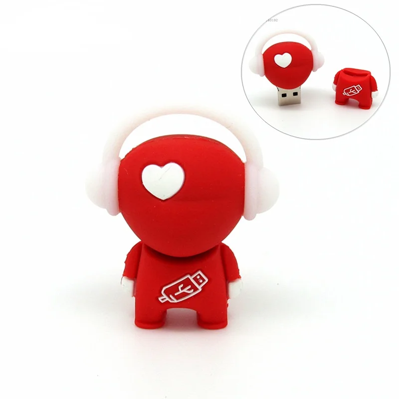 1-Red-love-heart-music-boy-usb-flash-drive-disk-memory-stick-pendrive-Pen-drive-personalized-mini