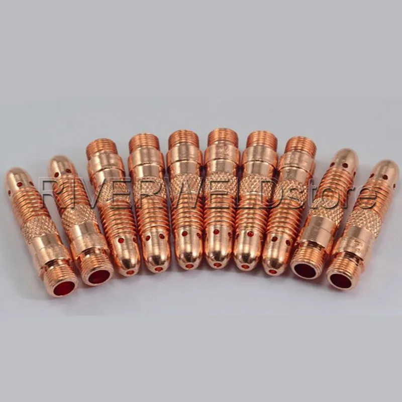Комплект цанг TIG 10N31M 5/64 &quotи 2 0 мм подходит для сварочных горелок SR PTA DB WP 17 18 26 серии