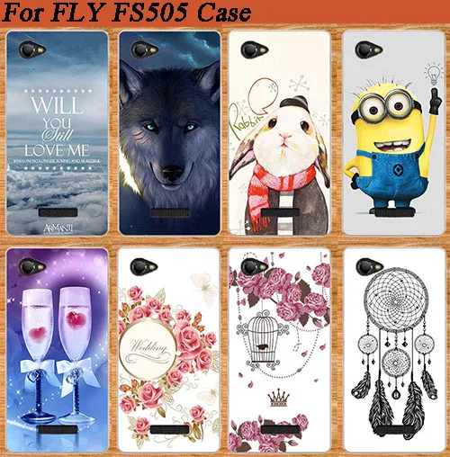 Лидер продаж! Яркий чехол для Fly Nimbus 7 FS505 Модный с 3D рисунком FS 505|Бамперы| |