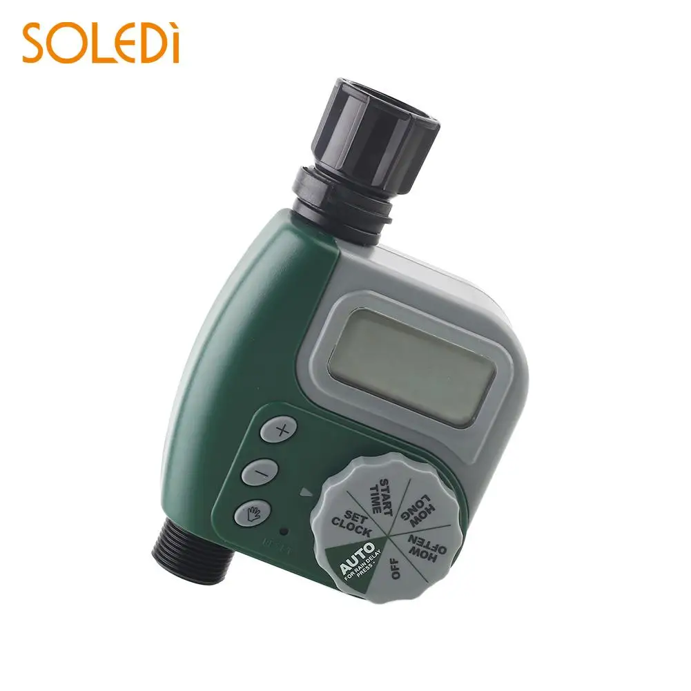 Watering Timer Garden Irrigation Controller Economic 17*10*4.5CM Gray
