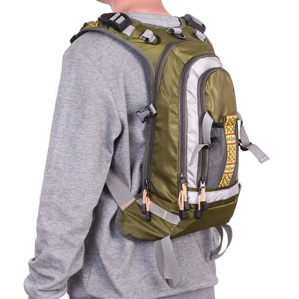 Blusea сетки жилет для нахлыстовой рыбалки рюкзак дышащий Открытый Рыбалка жилет безопасности
