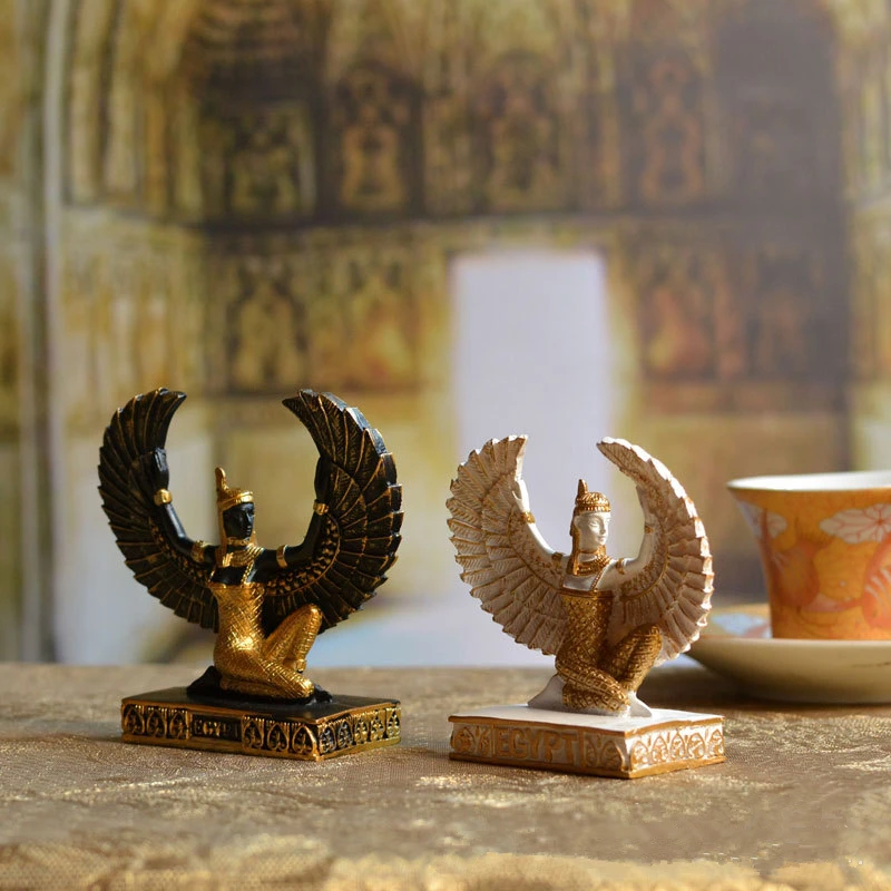 Home Decoration Fashion Egypt Isis Goddess Sculpture Ornament Handmade Resin Craft Room Ornaments Gift Sculpture Home Decoration Fashion Egypt Isis Goddess Sculpture Ornament Handmade Resin Craft Room Ornaments Gift Sculpture