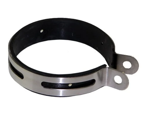 Крепление глушителя мопеда. Хомут крепления глушителя на скутер. Скутер 150 кубов глушителя хомуты. Хомуты крепления глушителя 4т 50-150сс. Хомут для глушителя мотоцикла.