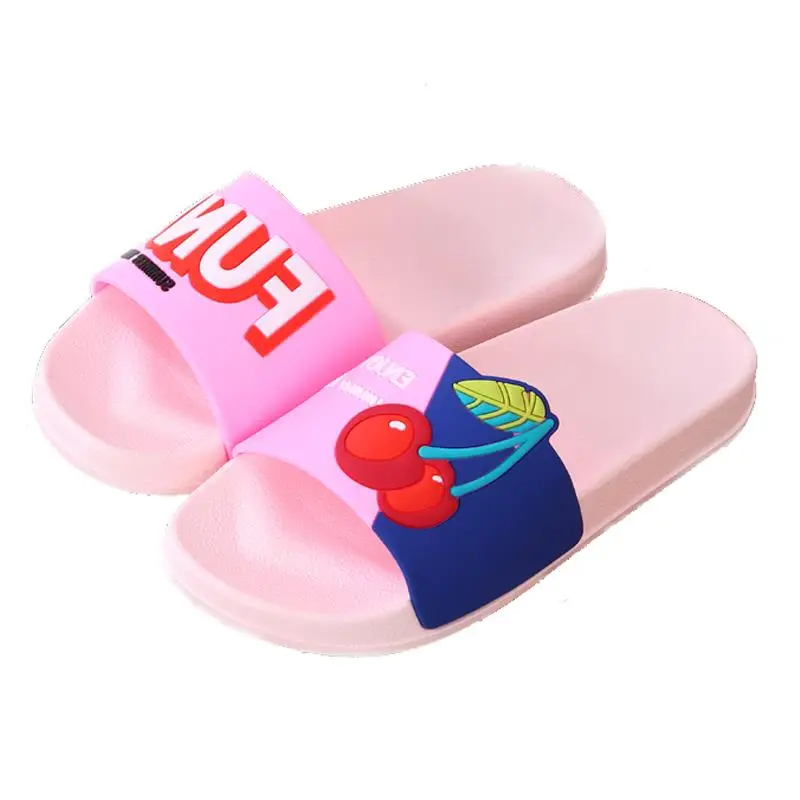 

RASS PLE Summer Women Shoes Cute Fruit Slippers Sliders Flip Flops Sandals Home Bathroom Slippers Non-Slip On Flat Ladies Shoes