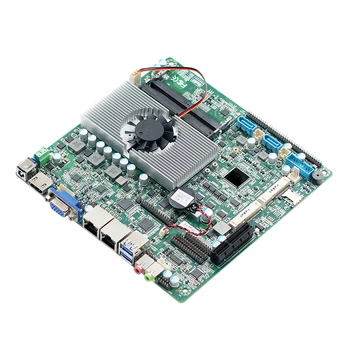 

Cheap Mini itx intel 6th generation I3 6100U processor mainboard 4GB DDR4 ram 2*Etnernet interface support win10 OS motherboard