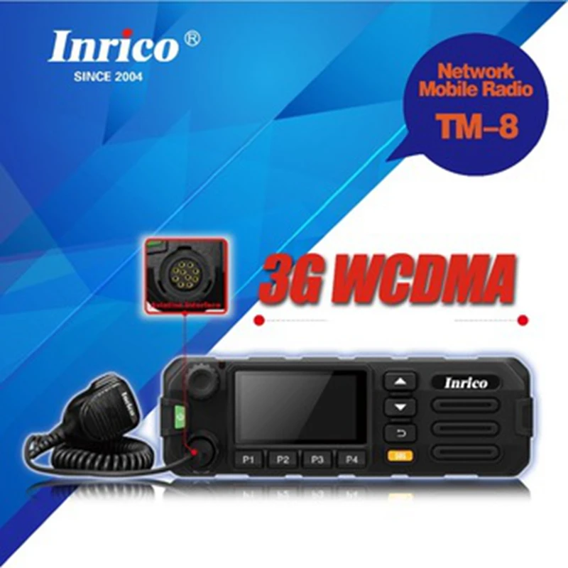 2018 новые GSM WCDMA 3g PTT Мобильный приемопередатчик для автомобиля с сим-карты и Wi-Fi TM-8 3g сети двухстороннее радио