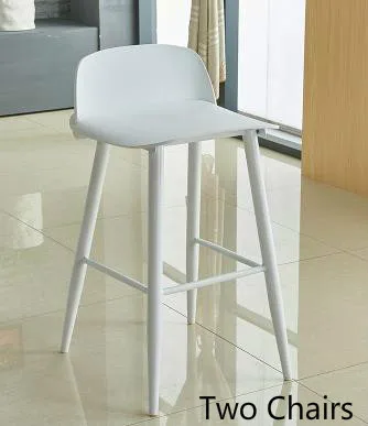 Луи Мода барные стулья скандинавские креативные пластиковые высокие стулья - Цвет: G1