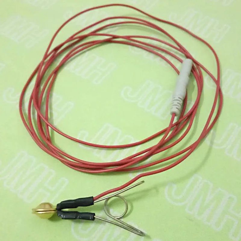 2 adet Yüksek kalite Din 1.5mm kulak klipsi elektrot uyku beyin EEG kablosu