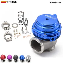 Epman 44 мм сточные Ворота Алюминиевые Верхние стальные V-band Внешние Ворота отходов для Supercharge турбо коллектор 14PSI EPWS8848