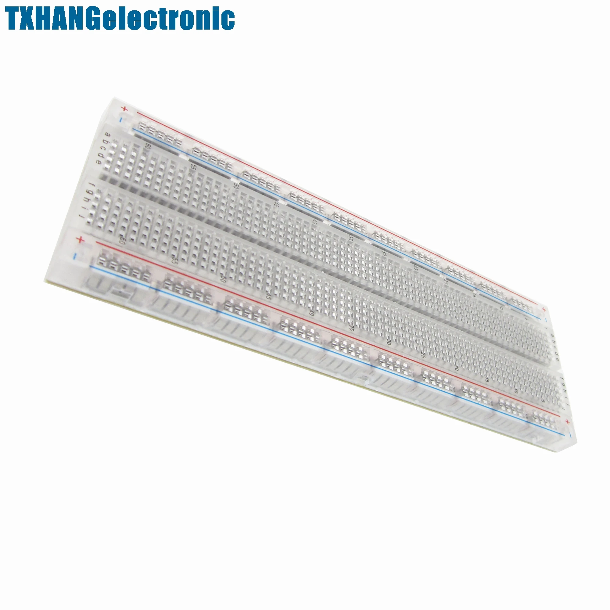 MB-102 Transparent Material 830Point Solderless PCB Bread Board