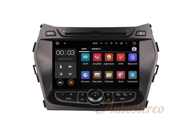 Clearance New Android7.1 Car CD DVD Player AutoStereo Unit GPS Navigation For Hyundai IX45 Santa Fe 2012+ Multimedia Stereo Auto Headunit 7