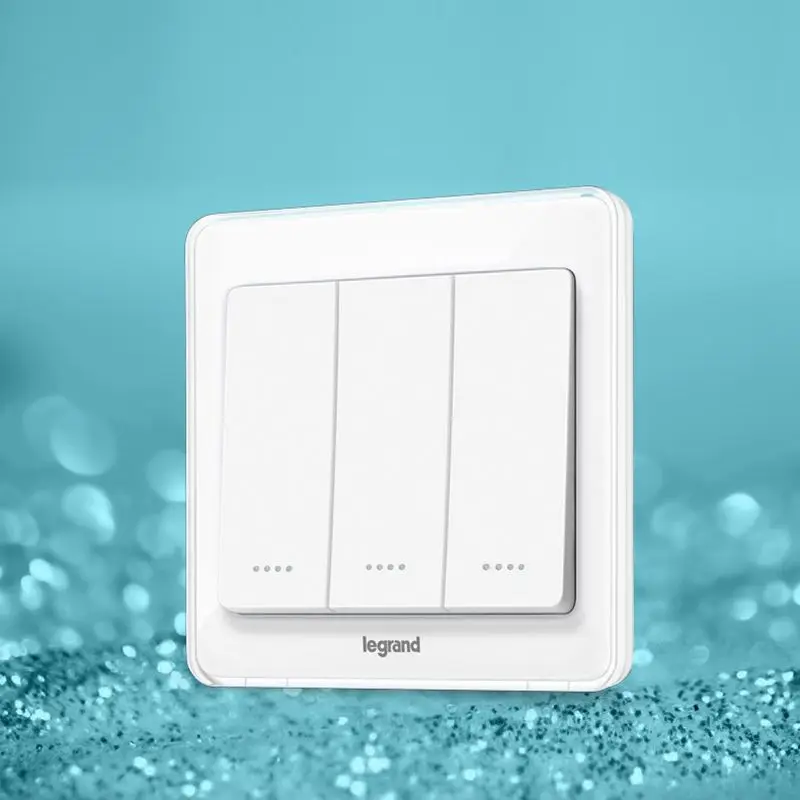 Crystal White 3 Gang 1 Way 3 Gang 2 Way High Quality Wall