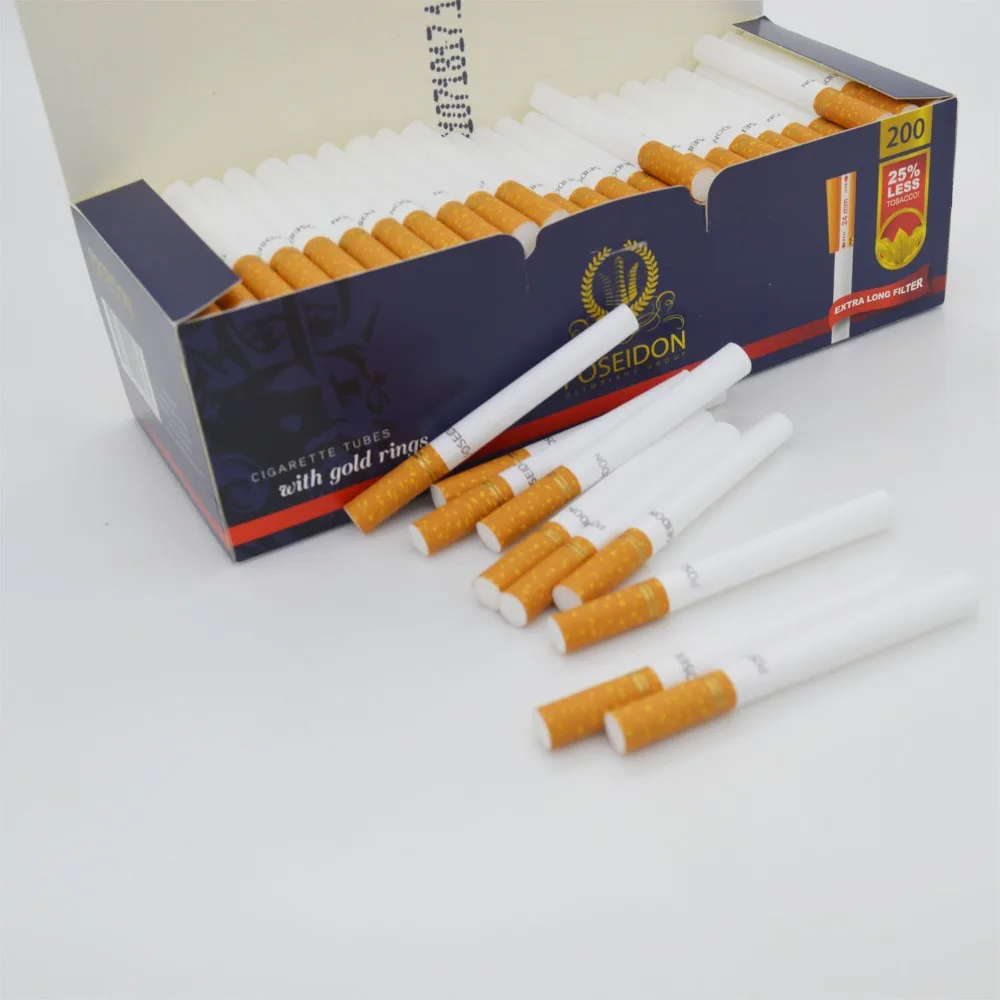 200 шт сигареты пустые трубки аксессуары для курения домашние материалы