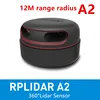 Slamtec RPLIDAR A2 2D 360degree 12 meters scanning  radius lidar sensor scanner for obstacle avoidance and navigation of AGV UAV ► Photo 1/6