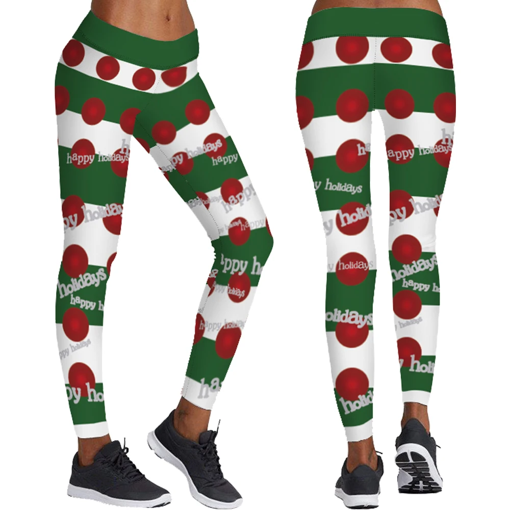 holiday running tights