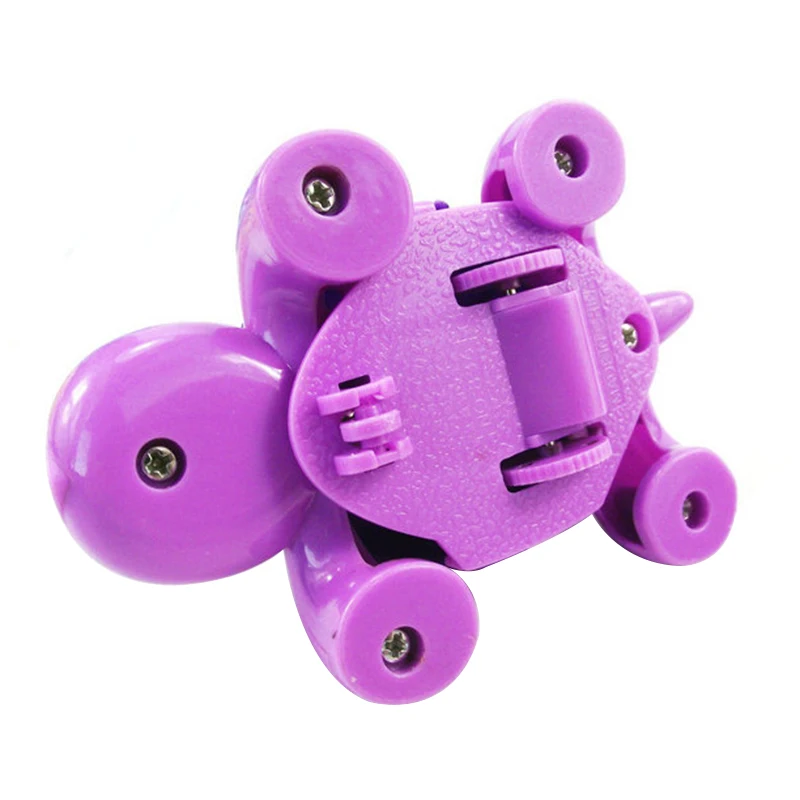 Brand Cute Cartoon Animal Clockwork Tortoise Baby Turtles Toys Crawling Wind UpToy Educational Kids Classic Toy Free shipping!