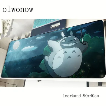 

Totoro mousepad 90x40cm Gorgeous gaming mouse pad gamer mat Cartoon game computer desk padmouse keyboard large play mats