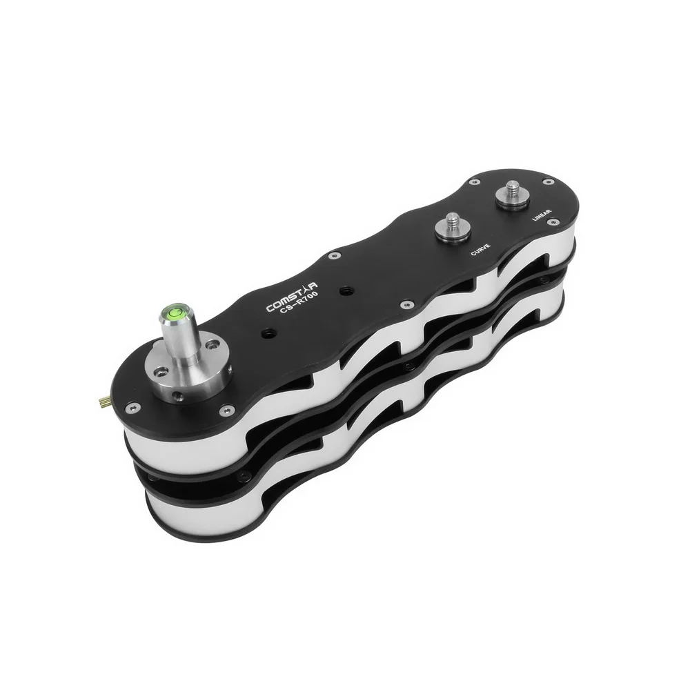  Portable Camera Video Slider Rail Track Arm with Panning Linear Motion 4x Distance for DSLR GoPro A