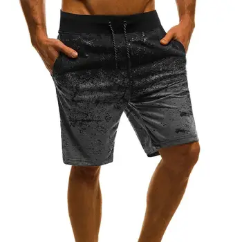 

Casual Summer Sports Men Drawstring Shorts Fitness Fifth Pants Gym Trousers hot