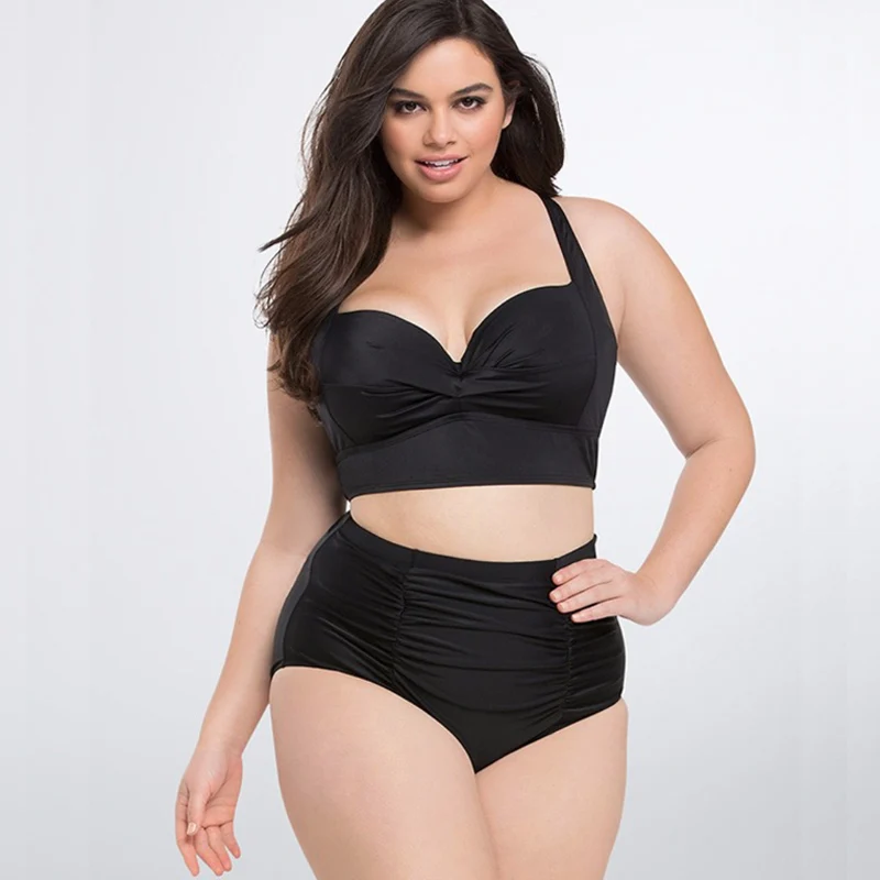 Swimwear Women Plus Size Bikini Swimsuit Woman Bikinis 2019 Mujer Swimming Suit For Women Bathing Suit Push Up High Waist Female