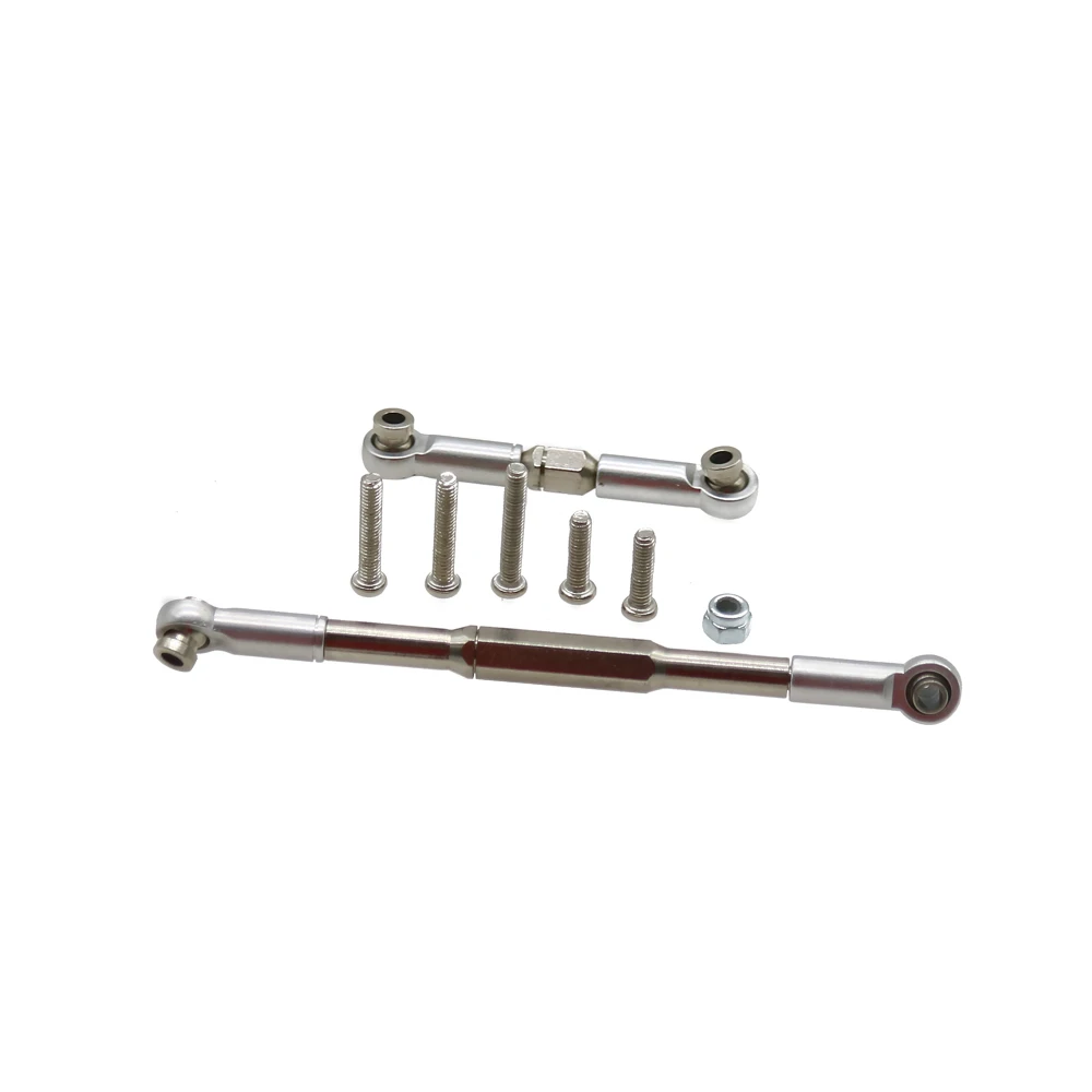 RCAWD Steering Tie Rod Set For WPL Henglong B1 B-14 B-16 C-14 C-24 B-24 B-26 JJRC Q61 Q60 4x4 6x6 Military Truck&Crawler WPL1608