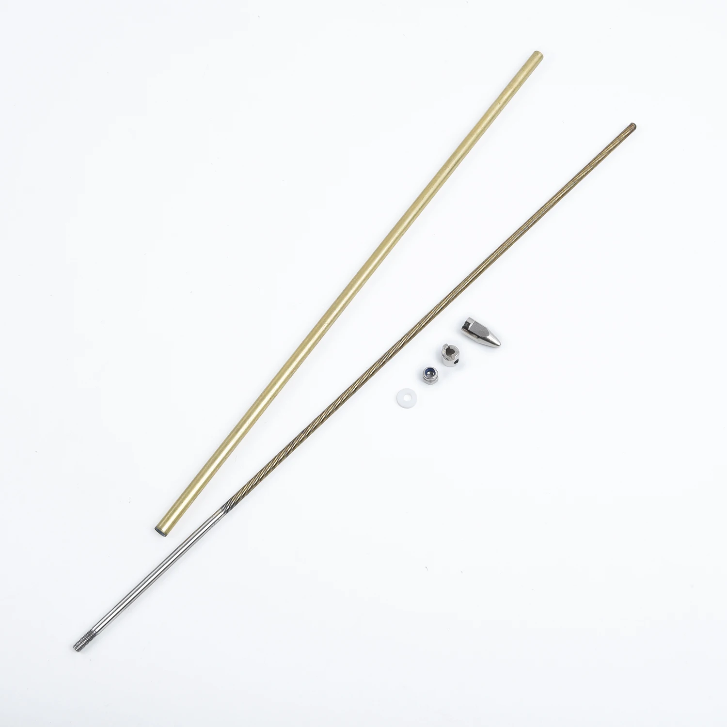 

Flex Cable Flexible Shaft 350/400mm Prop Nut Drive Dog High quality 4mm RC Boat New Hot 2018