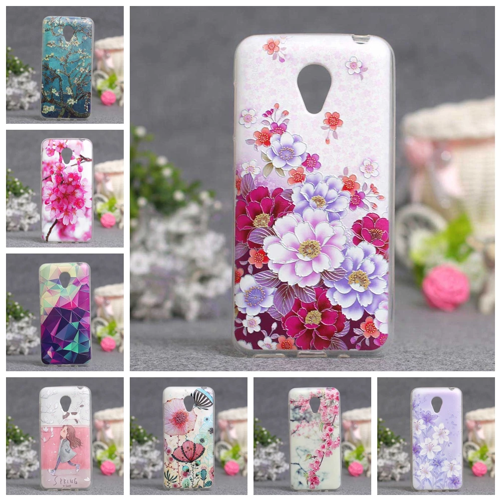 

For Coque Meizu M2 Mini Case Silicone TPU Back Cover For Meizu M2 Mini Meilan M2 Phone Cases 3D Luxury Capa For Meizu M2mini Bag